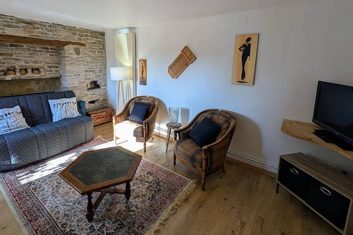 Gîte pour 4 personnes, avec jardin