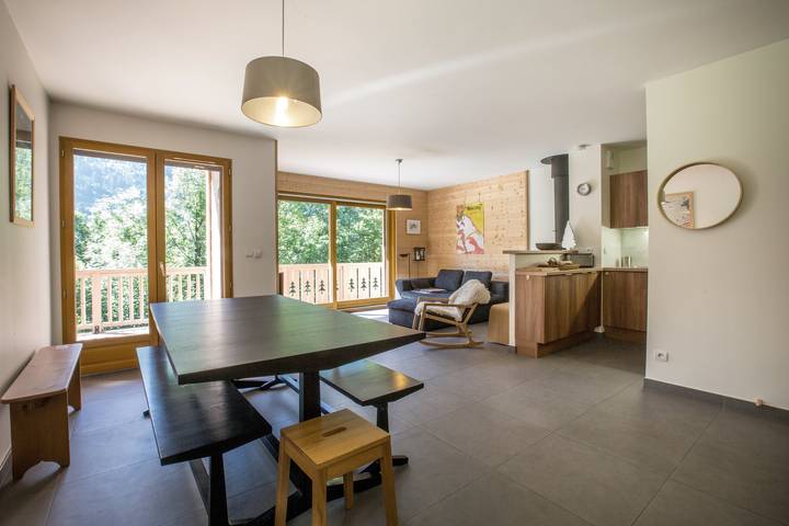 Maison pour 8 personnes, avec balcon/terrasse à La Clusaz