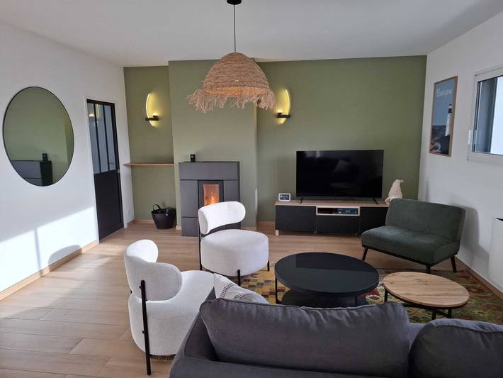 Maison de vacances pour 6 personnes, avec terrasse et jardin, animaux acceptés à Loctudy