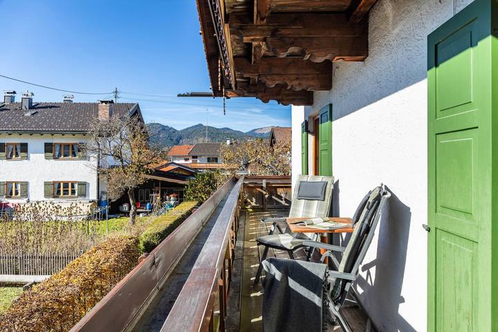 Ferienwohnung für 2 Personen, mit Balkon in Krün - 3