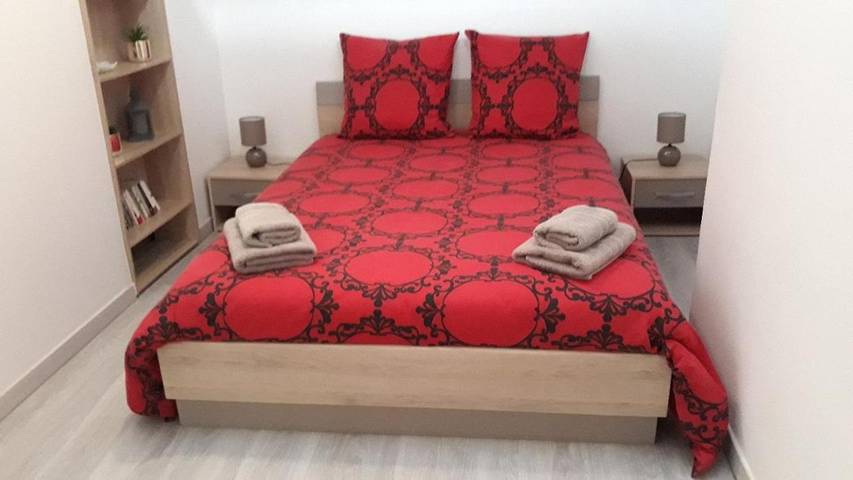 Appartement de vacances pour 4 personnes, avec balcon et jardin