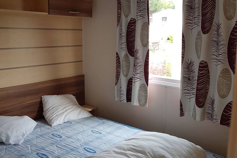 Mobil-Home sur camping ****Domaine de Litteau, Basse Normandie (6/8 personnes) in Saint-Hubert-des-Biards, Région de Bayeux