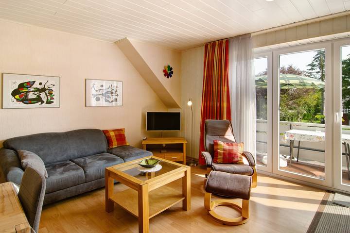 Studio für 2 Personen, mit Sauna und Balkon in Hooksiel