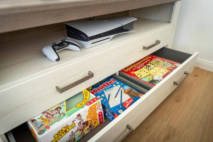 Ferienhaus für 7 Personen, mit Ausblick und Garten sowie Sauna, mit Haustier auf Langeoog - 4