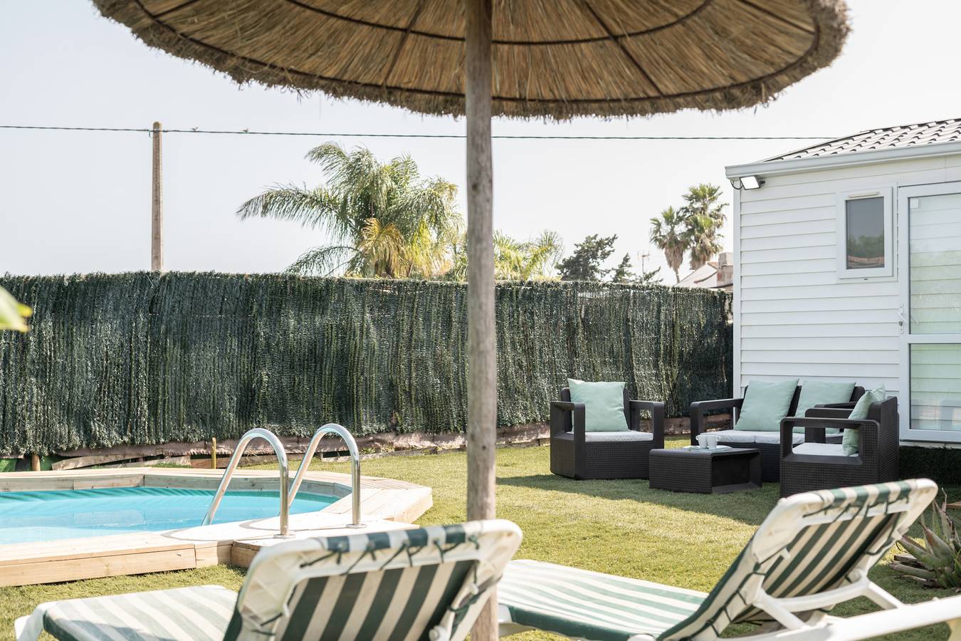 Mobile Home 'Desireé' with Private Pool, Private Terrace and Private Garden in Conil de la Frontera, Costa de la Luz