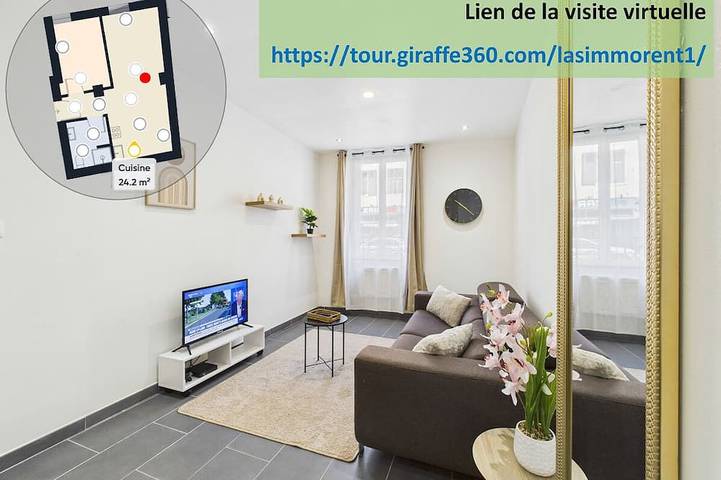 Appartement de vacances pour 5 personnes, animaux acceptés