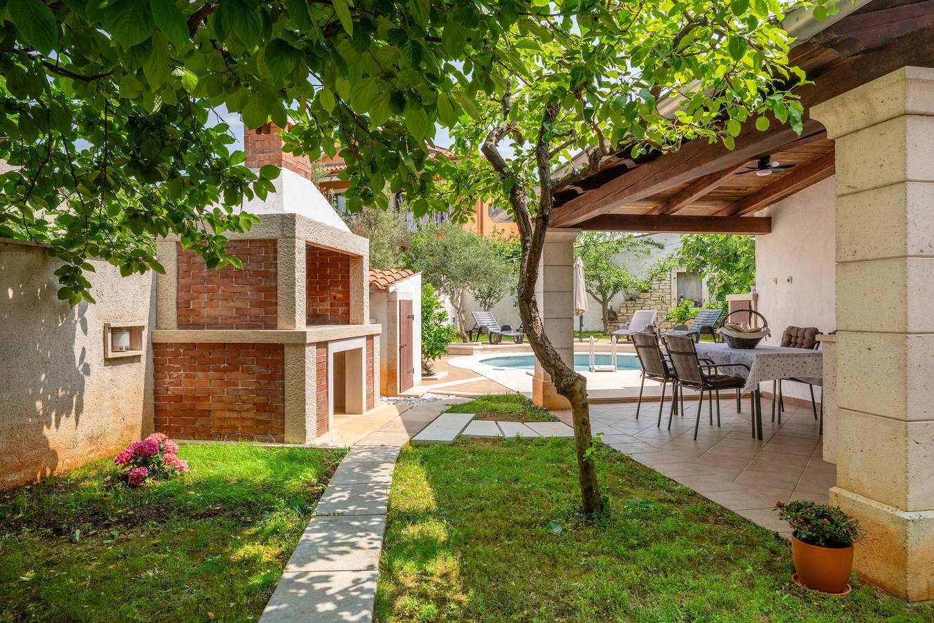 Villa Casa Rosanna in Muntic, Südküste Istrien