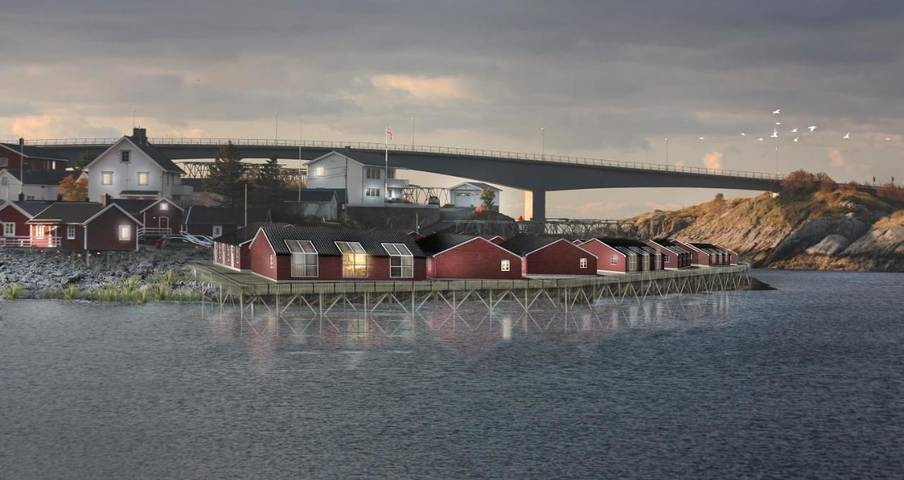 Bungalow für 2 Personen, mit Terrasse in Norwegen - 3