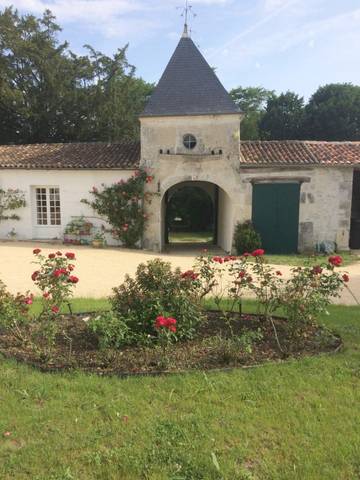 Chambre d’hôte pour 4 personnes, avec jardin et vue à Chaniers