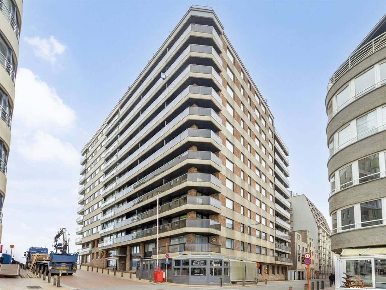 Geheel appartement, Studio in Blankenberge met zeezicht in Blankenberge, Belgische Kust