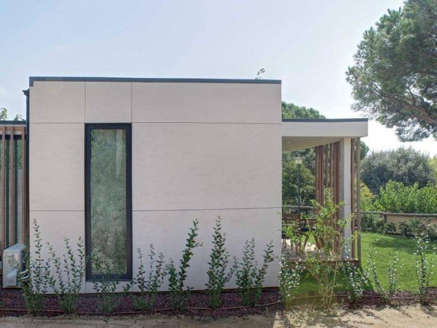 Camping Globo Barcelona - Bungalow 5 personen - Cubik 5/6 pers in Canet de Mar, Costa del Maresme