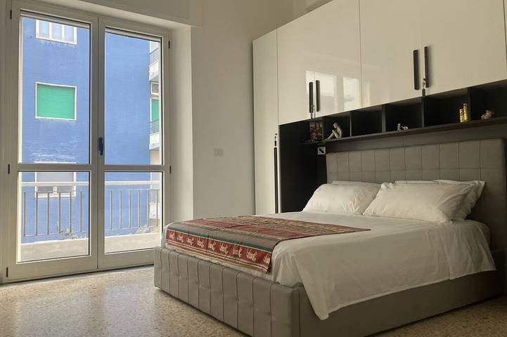 Ganze Wohnung, Apartment-Superior-Eigenes Badezimmer-Blick zur Meerseite-B&B mare mio in Pescara, Pescara Provinz