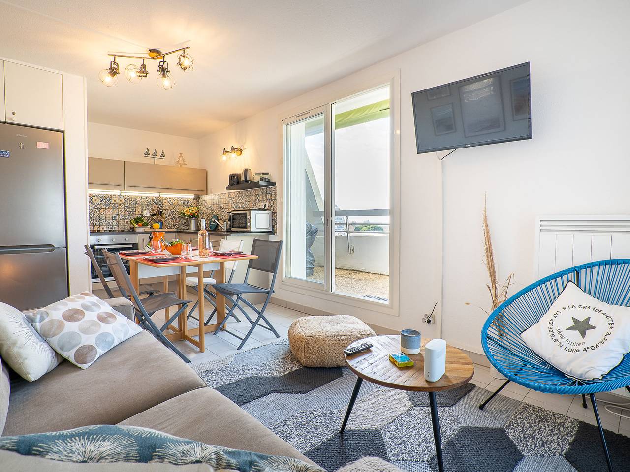 Appartement De Vacances pour 4 Personnes dans Le Couchant, La Grande-Motte