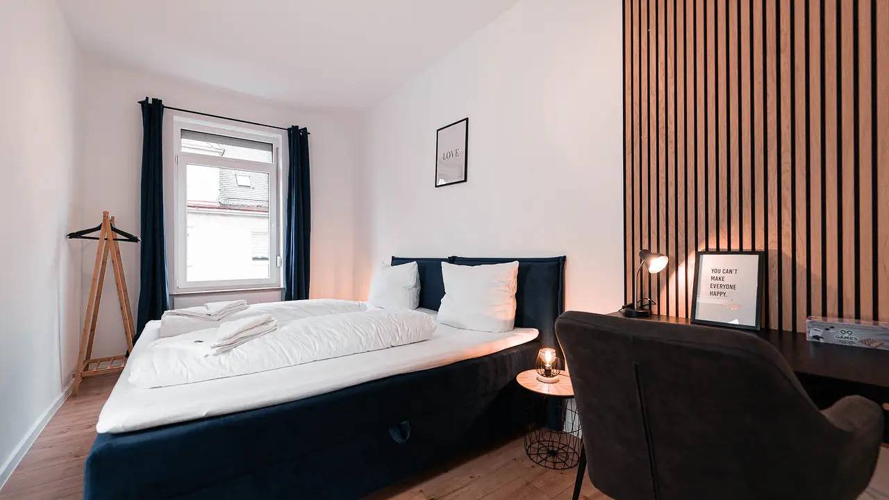 Ganze Ferienwohnung, Ferienwohnung für 8 Personen (90 m²) in Ulm in Ulm, Schwaben