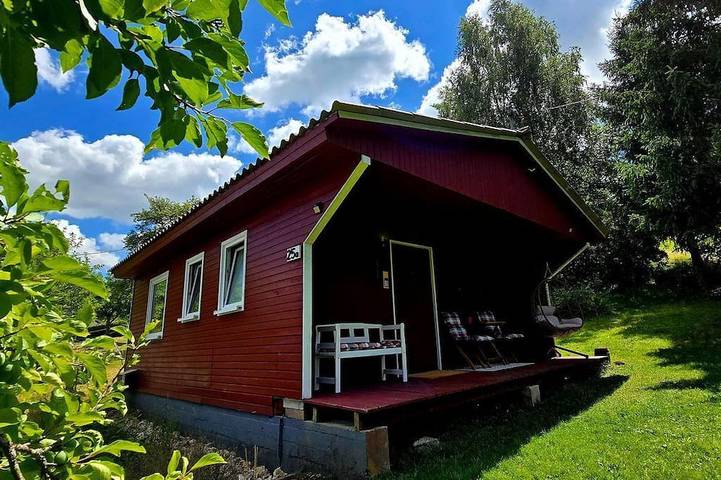 Ferienhaus für 3 Personen, mit Garten