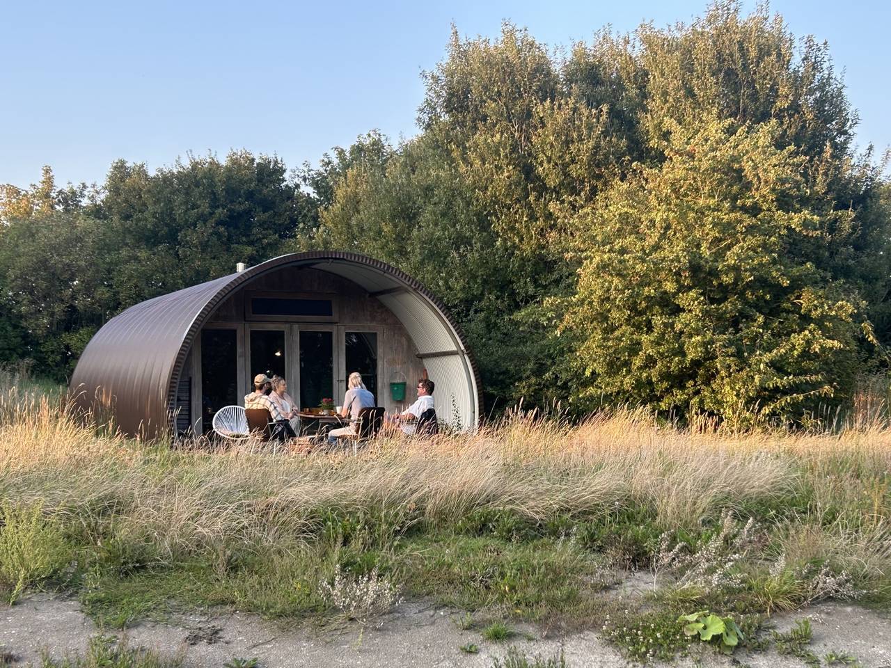 Einzigartiges 2-Personen Ferienhaus mitten in der friesischen Natur von Marrum in Niederländische Nordsee