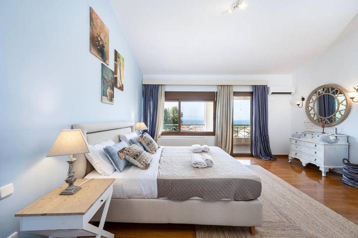 Villa für 13 Personen, mit Ausblick und Garten sowie Pool auf Kos - 3