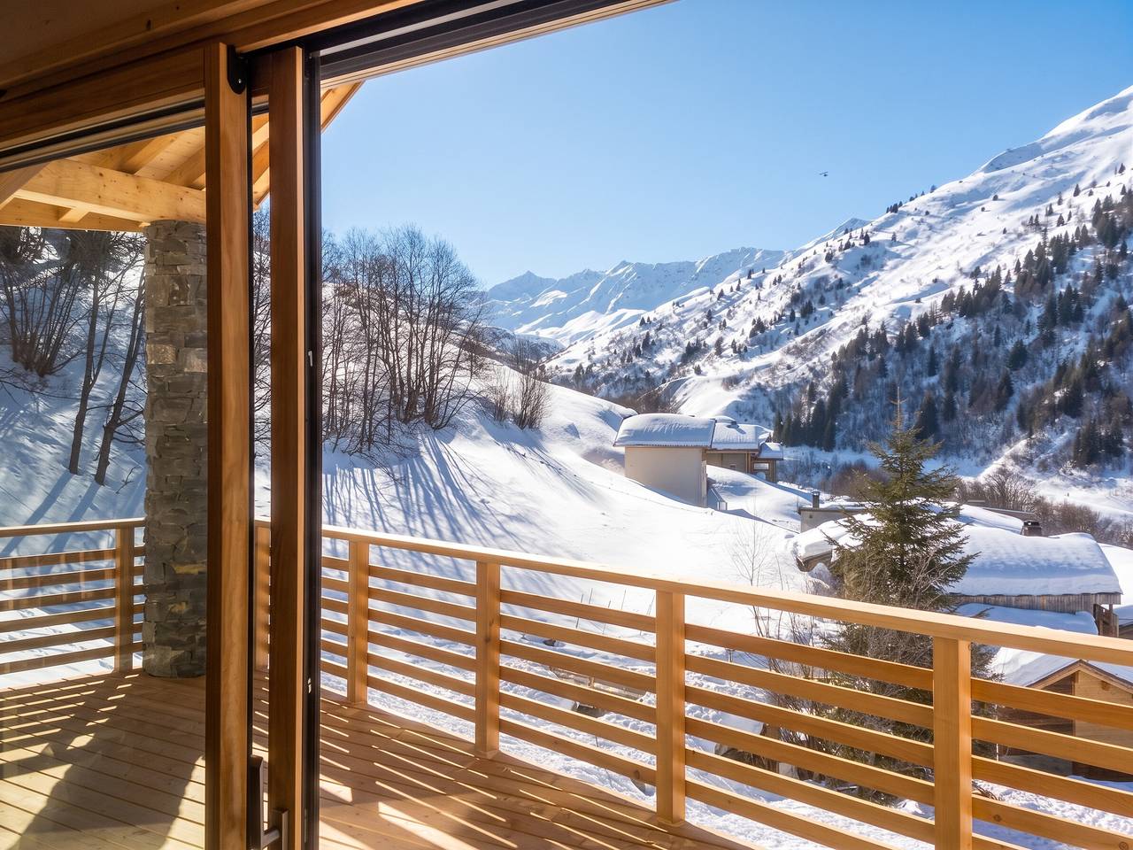 Chalet chaleureux montagne, Valmeinier, vue imprenable + 180 m² in Valmeinier, Région de Saint-Jean-de-Maurienne