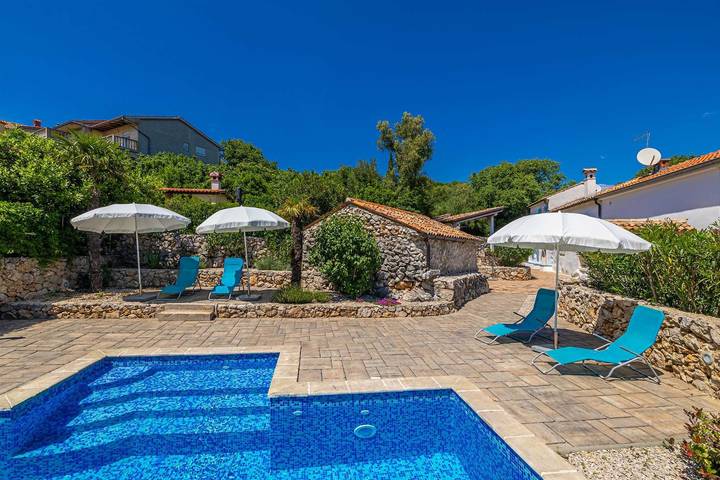 Villa für 6 Personen, mit Garten und Pool, kinderfreundlich auf Krk - 3