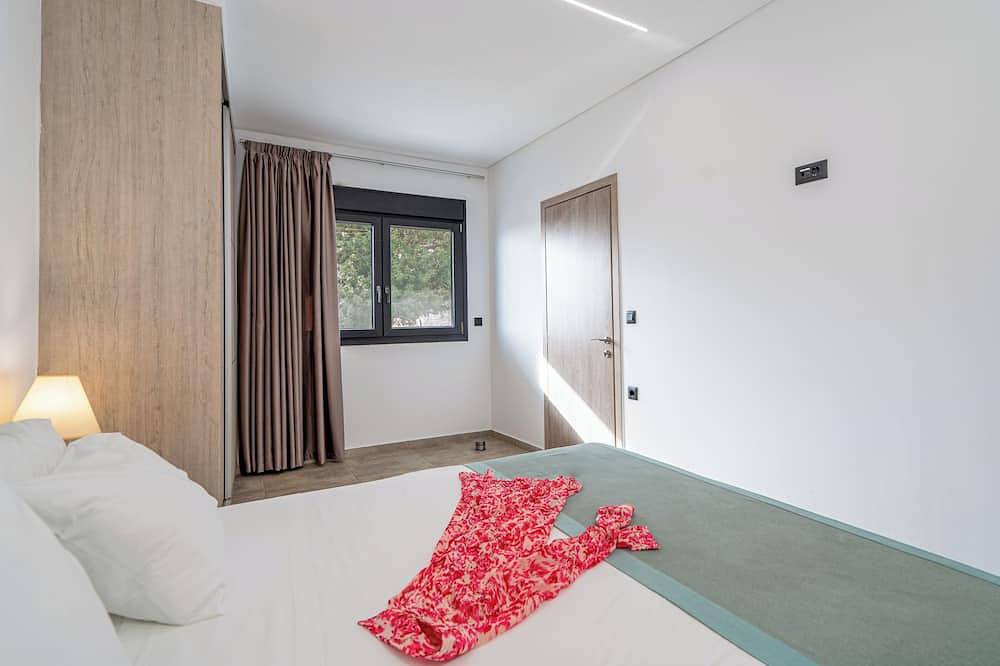 Boutique-Villa, Neubau, Meerblick, direkte Strandnähe in Iraklio-Heraklion und Umgebung