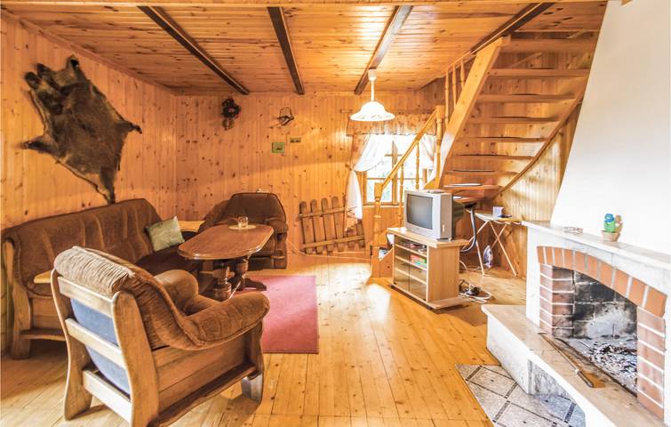 Ferienhaus für 7 Personen mit Terrasse in Grunwald, Seenplatte von Ilawa