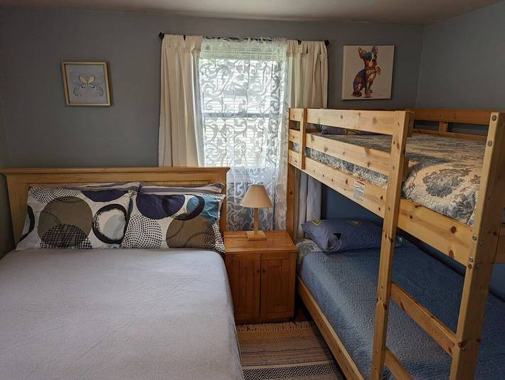 Ferienhaus für 8 Personen, mit Terrasse und Garten in Rhode Island