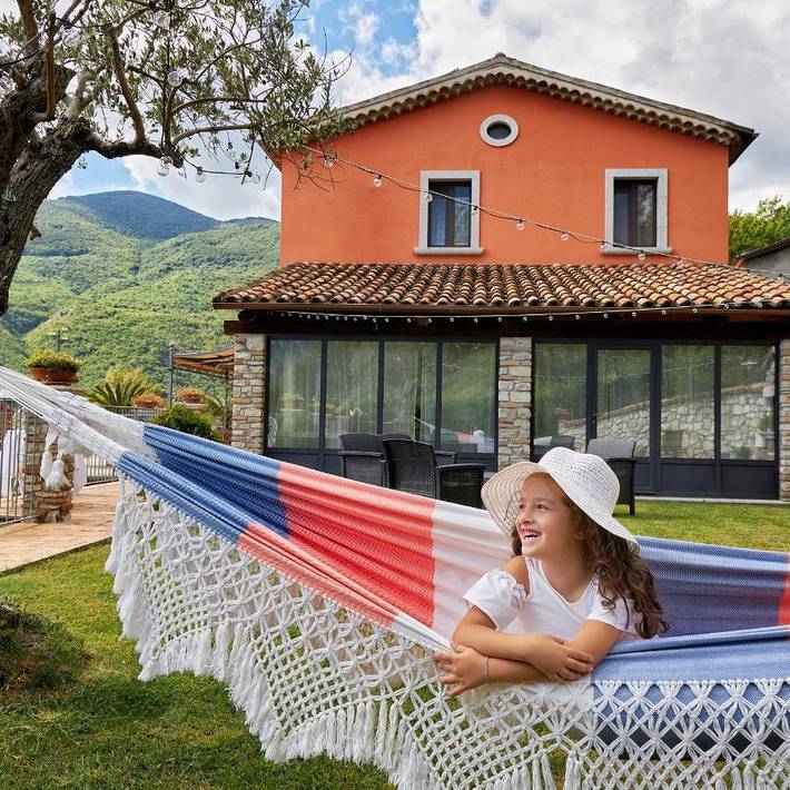 Casa vacanza per 3 persone, con Balcone e Terrazza nonché Giardino e Panorama a Cusano Mutri