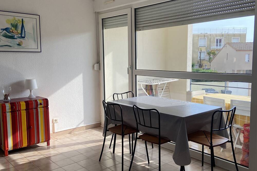 Ganze Wohnung, Appartement Lumineux et Chaleureux à 50 Mètres de la Plage ! in Carnon-Plage, Mauguio