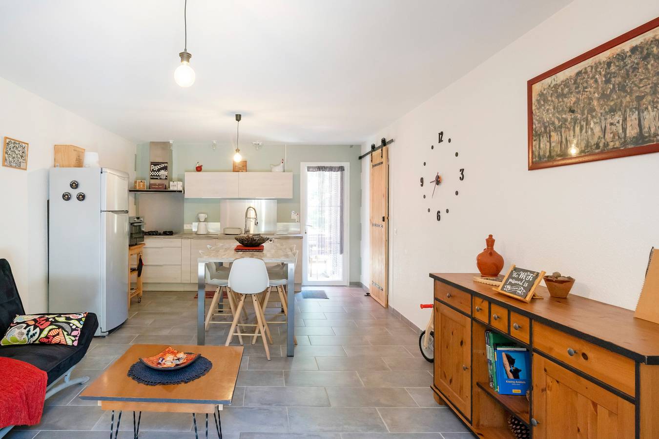 Maison de vacances 'Au Milieu D'un Airial' avec piscine partagée, terrasse privée et Wi-Fi in Baudignan, Landes