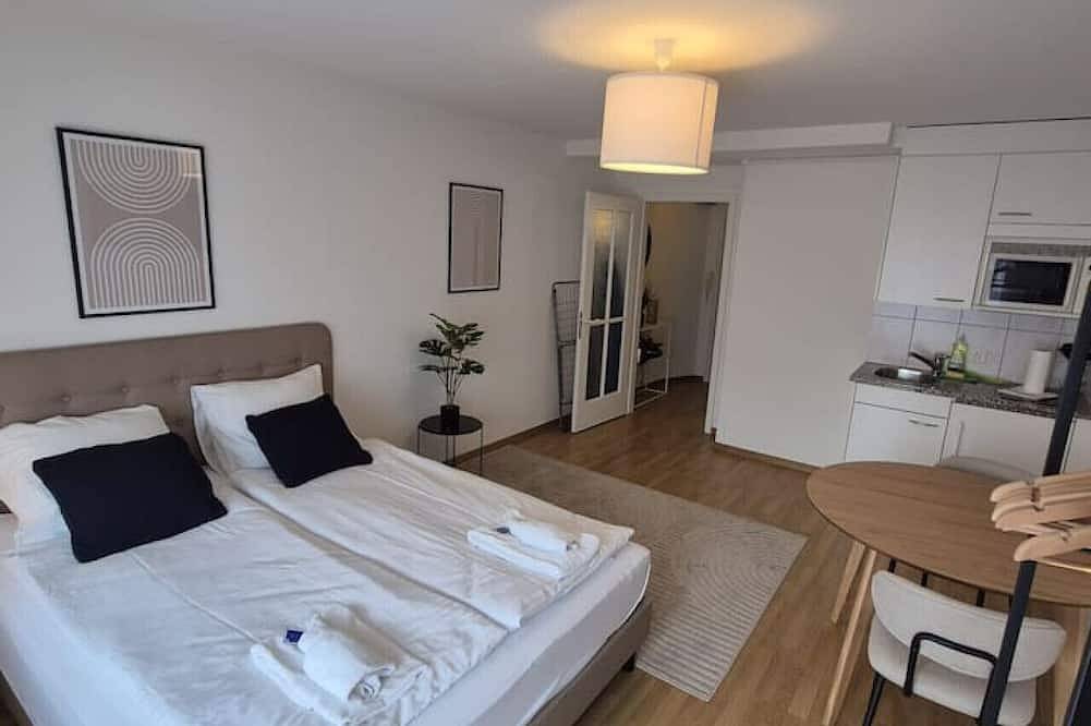 Entire apartment, Cute studio in the center - Crown 42 in Zurich, Zurich district