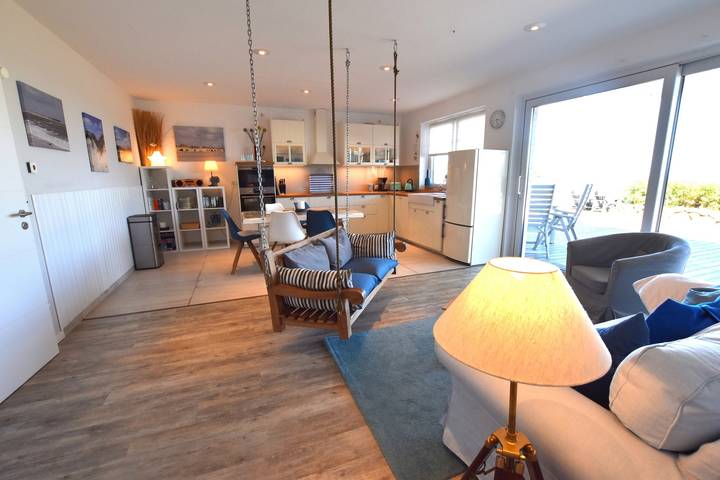 Ferienhaus mit Meerblick für 4 Personen, mit Sauna und Garten sowie Terrasse in Dahme