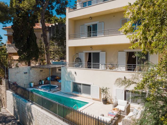 Villa pour 10 personnes, avec balcon/terrasse et terrasse à Split - 2