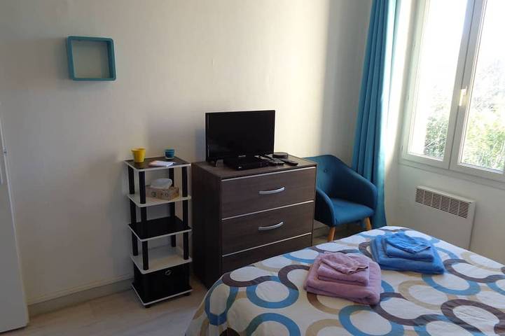 Gîte pour 2 personnes, avec balcon et jardin dans Thermes du Boulou - 4