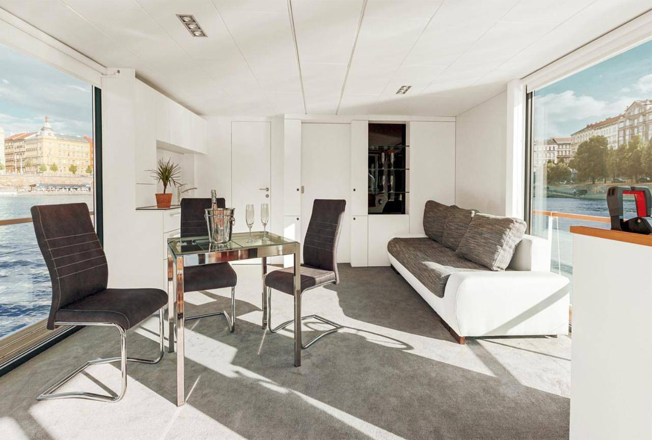 Luxury Quadruple Room in Smíchov, Prag