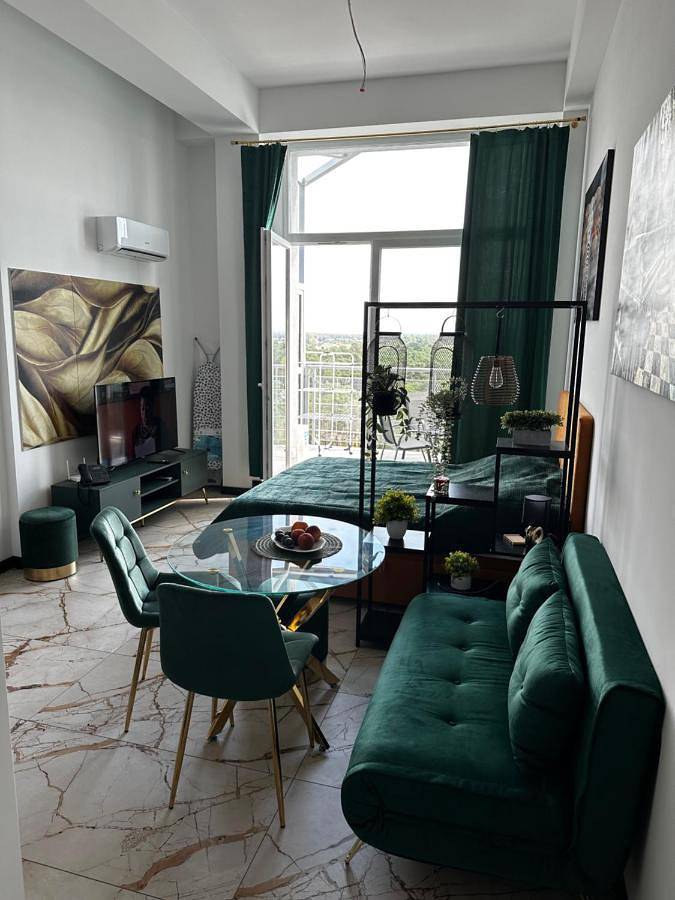 Ferienwohnung für 4 Personen, mit Sauna und Pool sowie Garten und Ausblick in Dziwnówek
