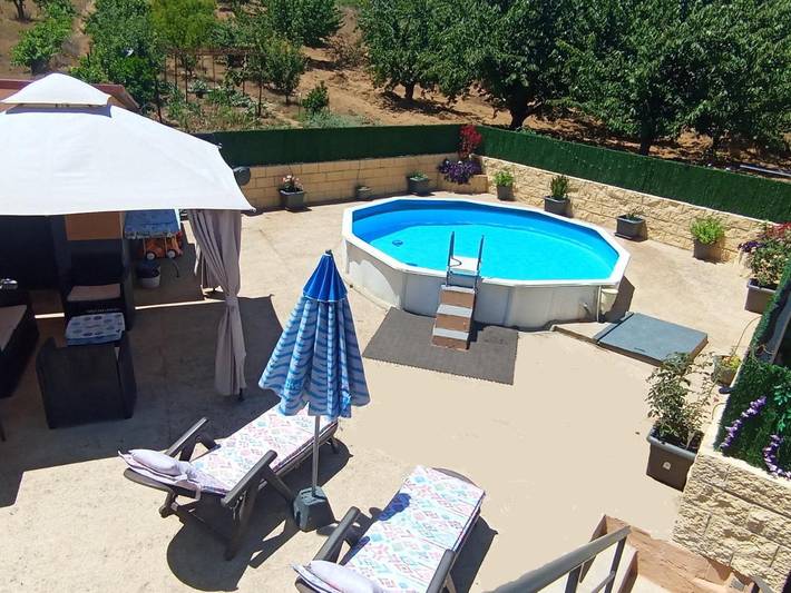 Holiday home for 6 people, with terrace and pool as well as view, with pets - 1