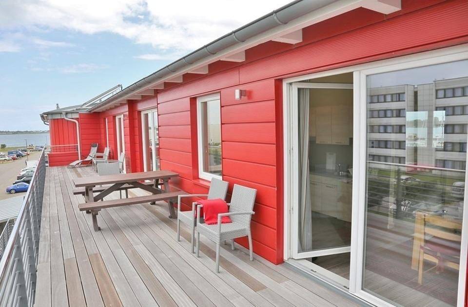 Ganze Wohnung, Ferienapartment Am Rundsteg 12 direkt am Yachthafen, Seeblick und Strandnähe in Ostfehmarn, Fehmarn