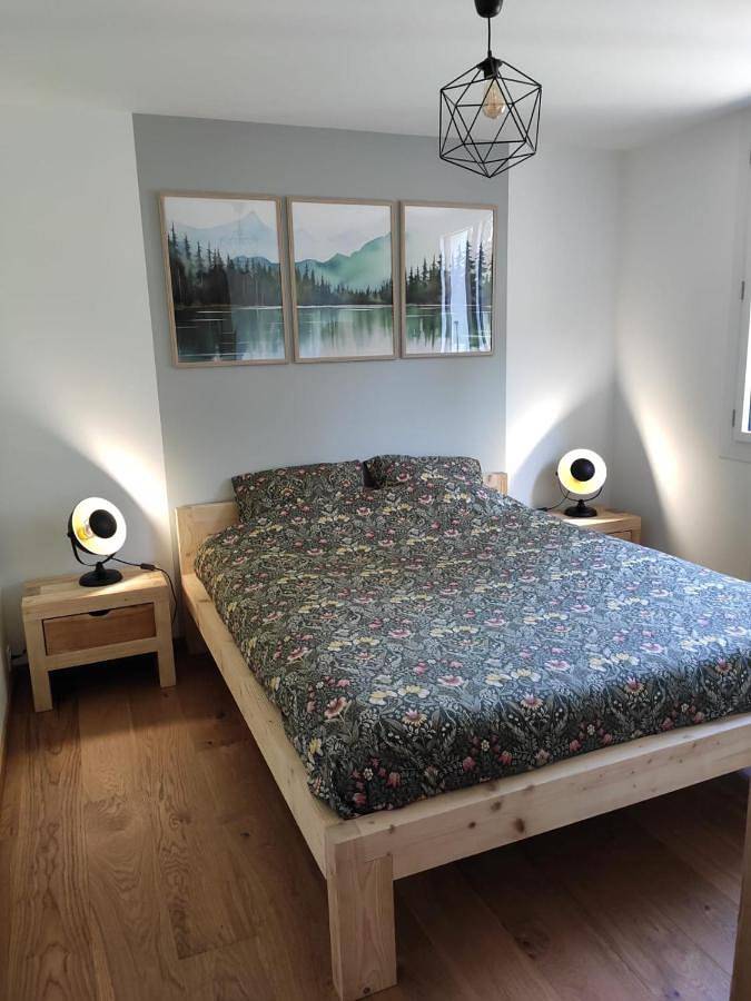 Gîte pour 2 personnes, avec vue ainsi que jardin et terrasse à Villar-Saint-Pancrace