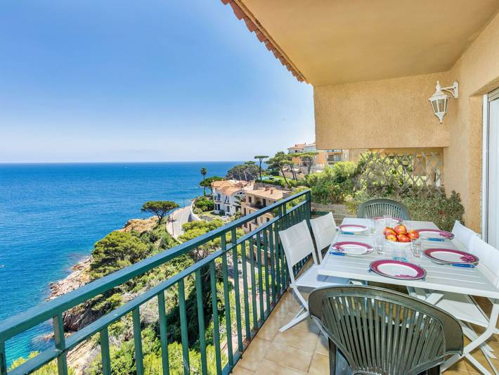 Location de vacances pour 6 personnes, avec Terrasse et Vue à Sant Feliu de Guíxols