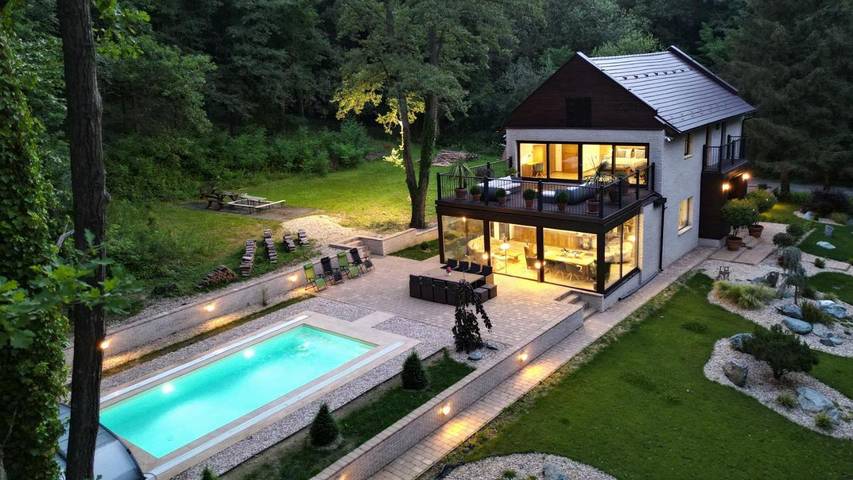 Chalet für 6 Personen, mit Sauna und Pool sowie Garten, mit Haustier in Ungarn