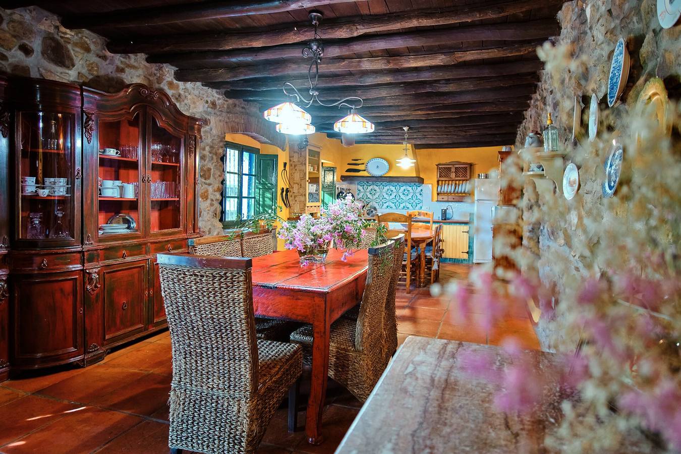 Casa Rural Juanpere : piscine privée, Wi-Fi et climatisation in San Pablo de Buceite, Jimena de la Frontera
