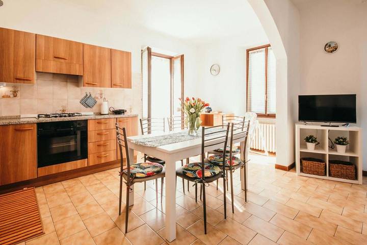 Ferienwohnung für 6 Personen, mit Seeblick und Terrasse
