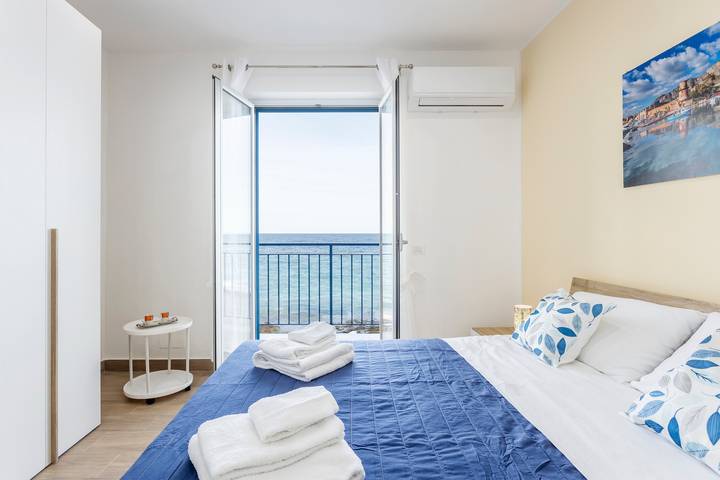 Maison de vacances pour 4 personnes, avec Balcon à Palerme