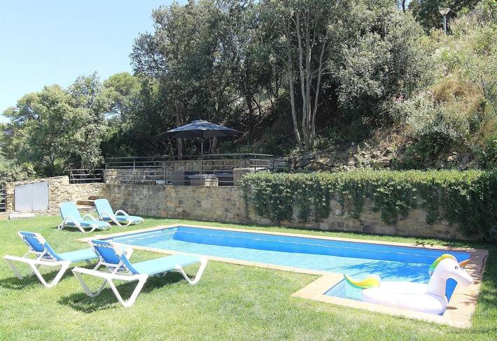 Villa "with Pool Ac and Sea View" with Pool, Garden & Wi-Fi in Begur, Costa Brava