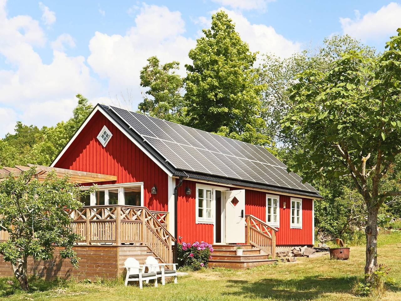 Hus för 4 Personer, med terass, barnvänlig