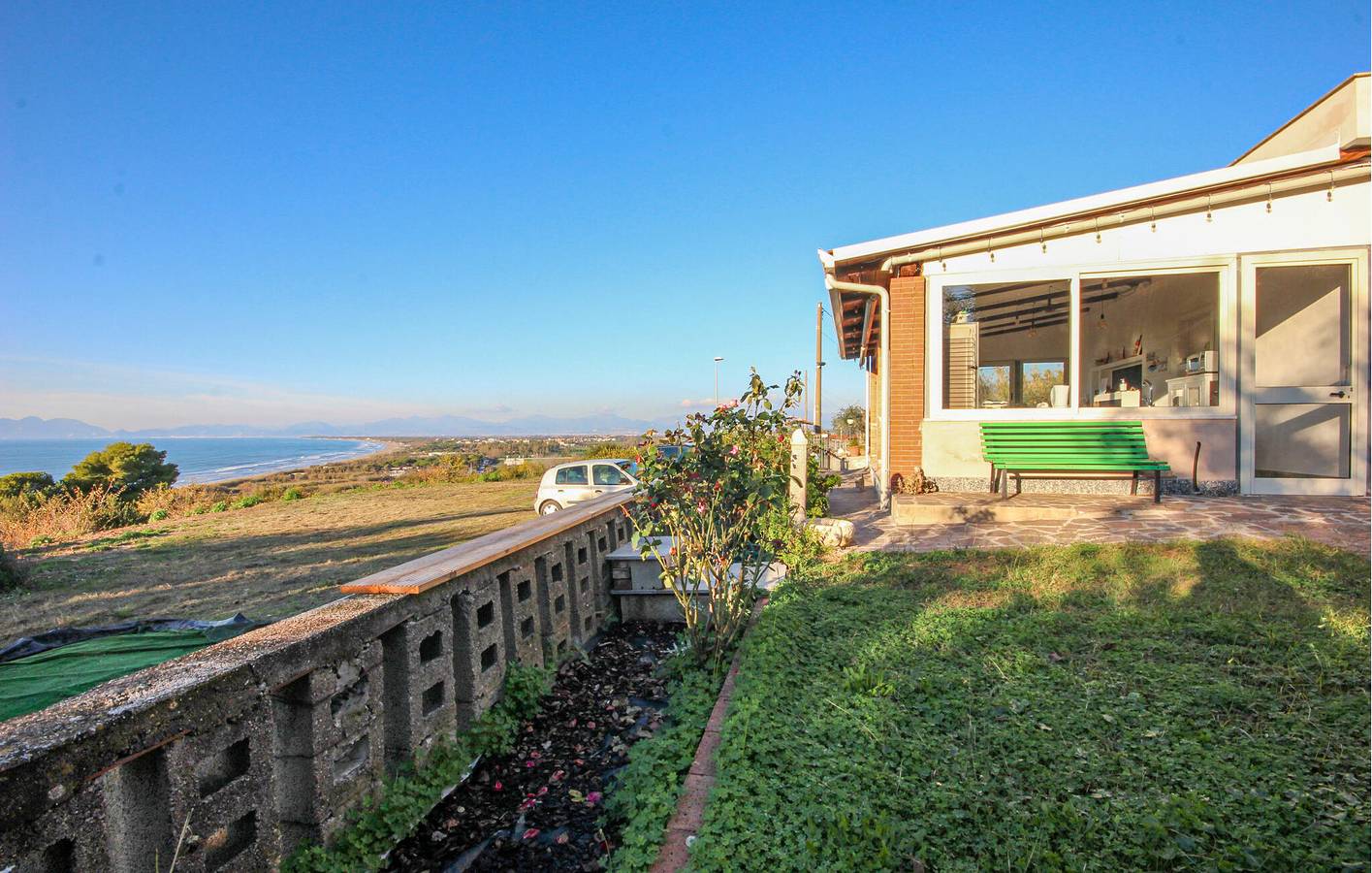 Apartment mit Meerblick, Pool und WLAN, 300 m vom Strand entfernt in Cilento