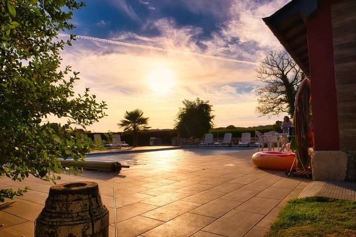 Location de vacances pour 6 personnes, avec piscine ainsi que jardin et vue, animaux acceptés dans Vatteville-la-Rue - 3