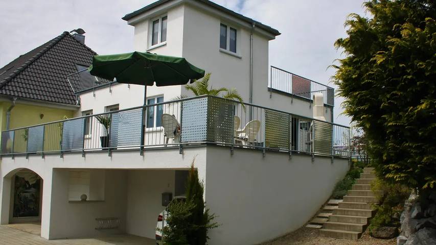 Ferienwohnung für 6 Personen, mit Pool und Garten, mit Haustier in Bad Wurzach