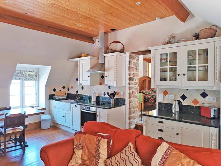 Appartement de vacances pour 2 personnes, avec vue et jardin