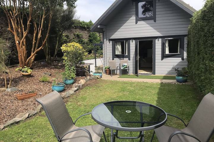 Blockhütte für 3 Personen, mit Garten und Whirlpool - 1
